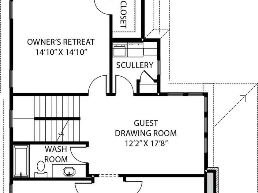 9 Walker Cove Road, Black Mountain, NC 28711.  MLS# CAR4319189, YatesRealty ID 17969. SECOND FLOOR