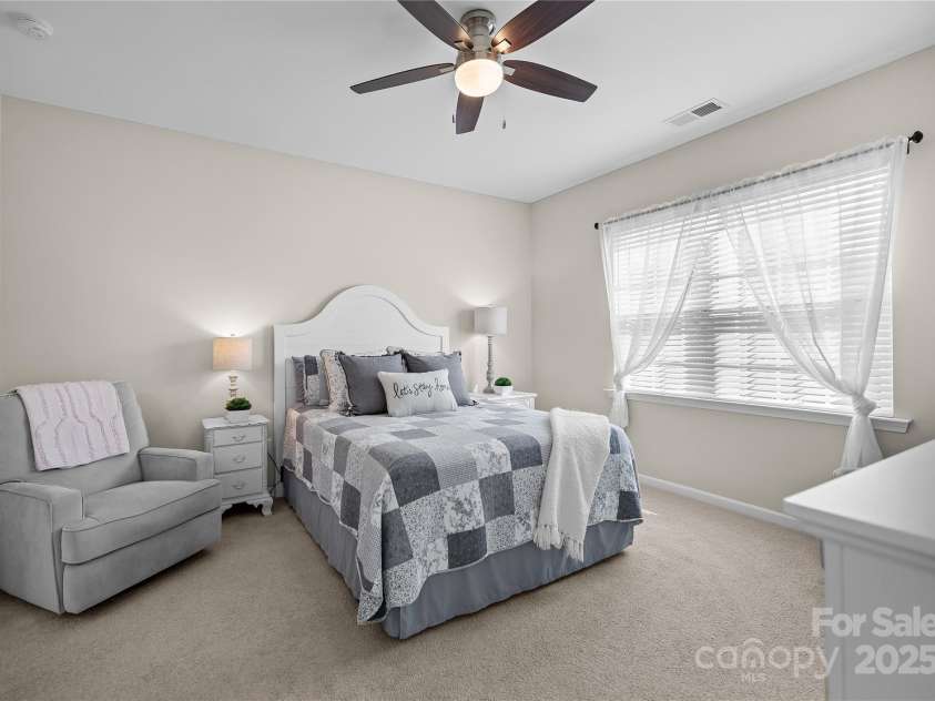 305 Kentmere Lane, Clover, SC 29710.  MLS# CAR4229310, YatesRealty ID 1797. Primary Bedroom