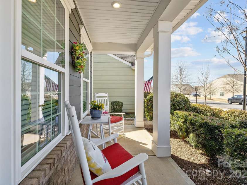 305 Kentmere Lane, Clover, SC 29710.  MLS# CAR4229310, YatesRealty ID 1797. Rocking Chair Front Porch
