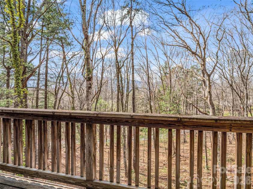 1 Alpine Way, Swannanoa, NC 28778.  MLS# CAR4362025, YatesRealty ID 17982. Balcony view