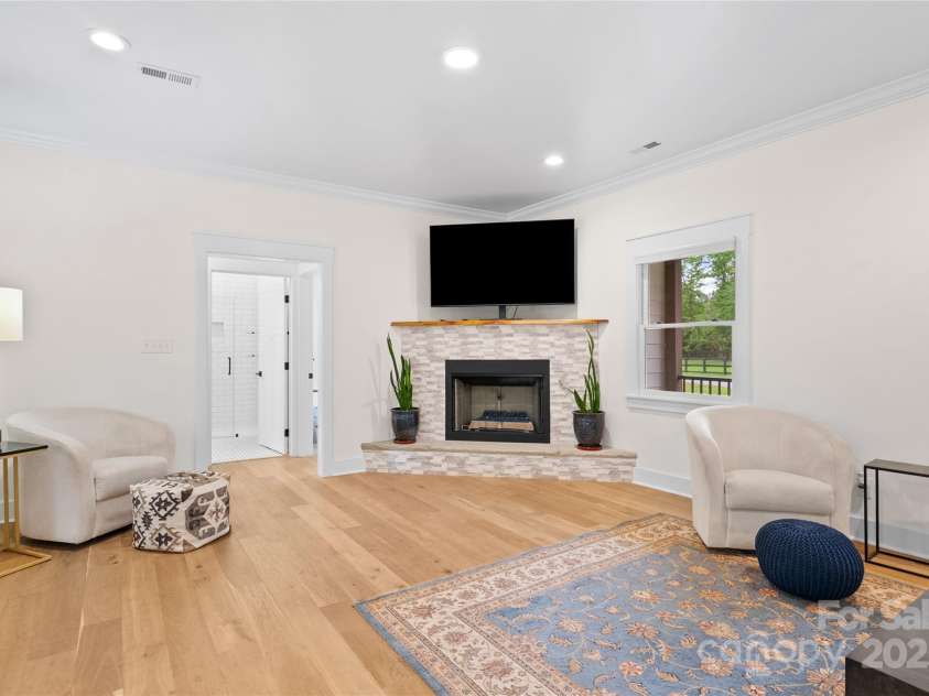94 Jamestown Lane, Columbus, NC 28722.  MLS# CAR4262620, YatesRealty ID 17982. Gas fireplace in great room.