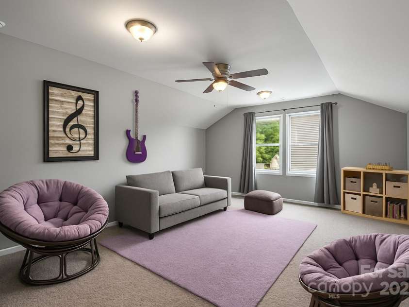 3053 Riker Street, Clover, SC 29710.  MLS# CAR4263946, YatesRealty ID 17984. Virtually Staged Bonus Room