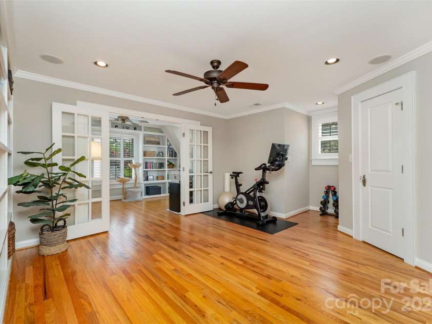 141 Eastover Drive, Concord, NC 28025.  MLS# CAR4264059, YatesRealty ID 17985. Bedroom #4 with view of Study/Office space