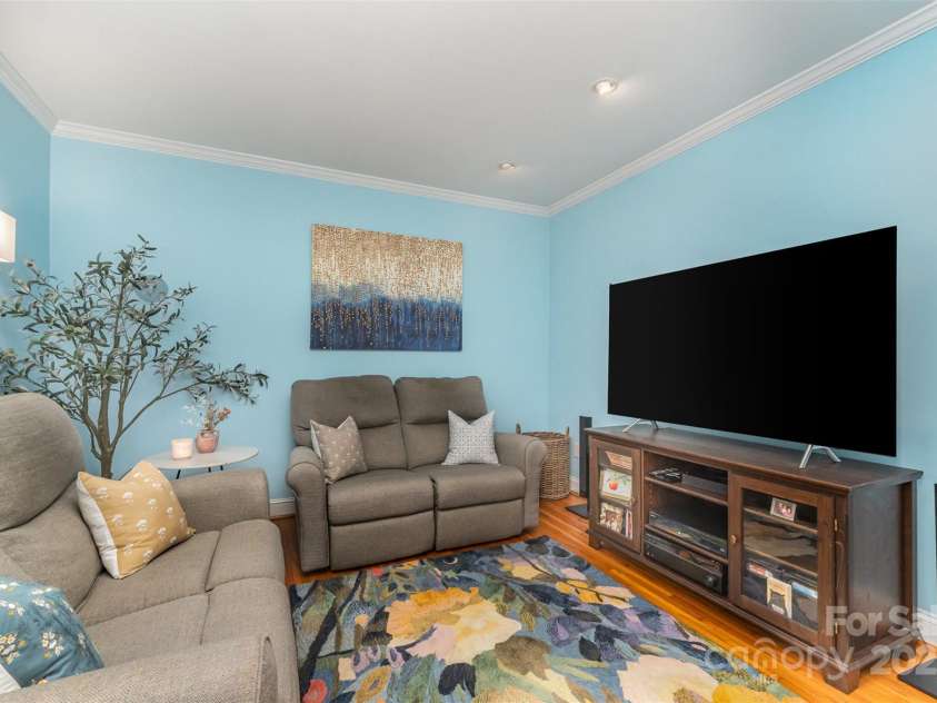 141 Eastover Drive, Concord, NC 28025.  MLS# CAR4264059, YatesRealty ID 17985. Media Room with Surround Sound