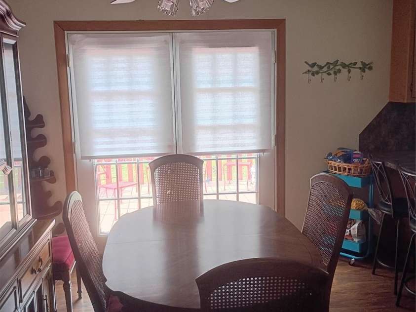 5427 Christopher Road, Iron Station, NC 28080.  MLS# CAR4367845, YatesRealty ID 17988. Dining area