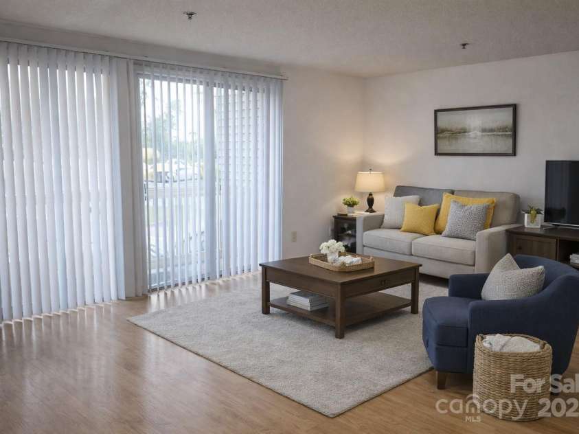 1614-H Arlyn Circle, Charlotte, NC 28213.  MLS# CAR4311725, YatesRealty ID 1799. AI staged den