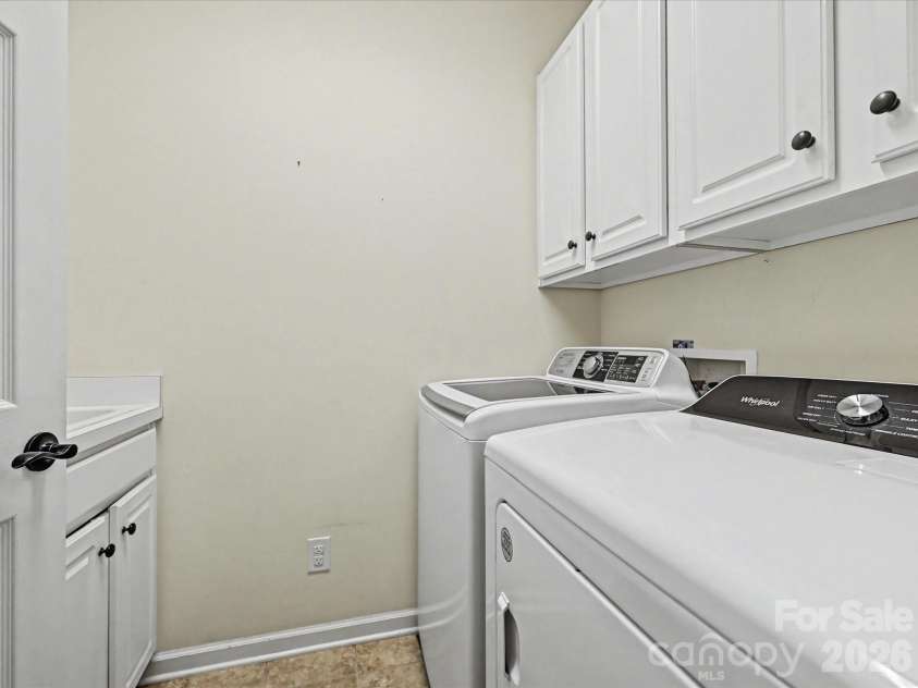 3051 Santee Court, Indian Land, SC 29707.  MLS# CAR4353125, YatesRealty ID 17994. Laundry
