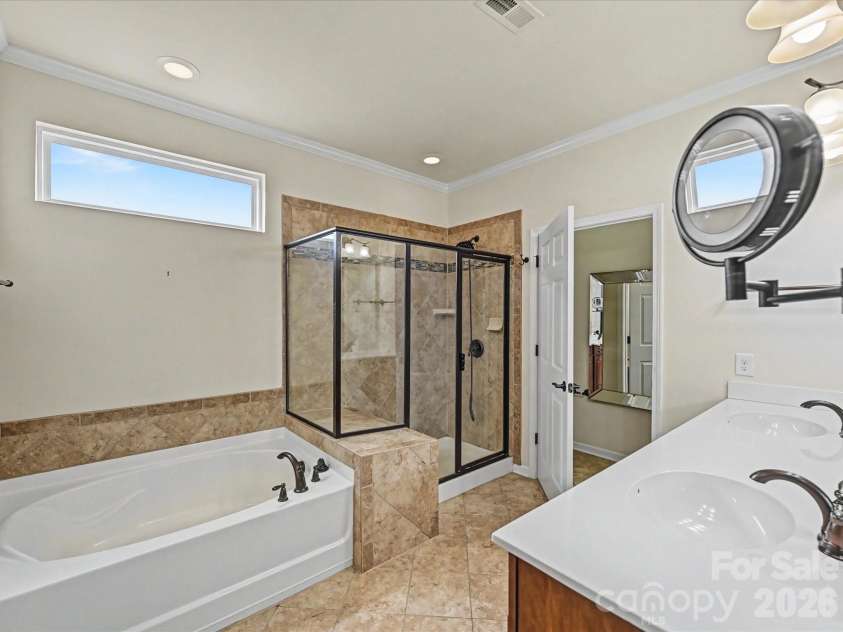 3051 Santee Court, Indian Land, SC 29707.  MLS# CAR4353125, YatesRealty ID 17994. Primary Bath