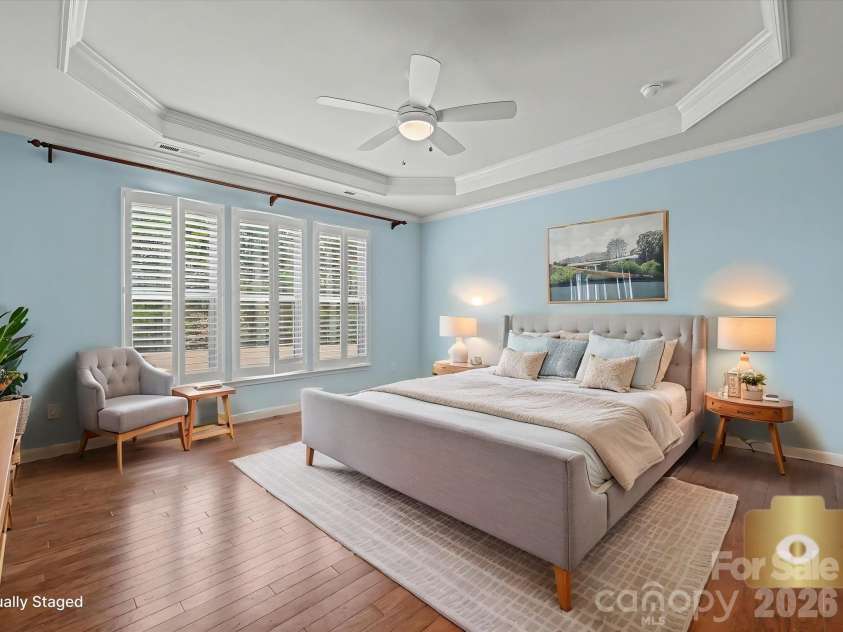3051 Santee Court, Indian Land, SC 29707.  MLS# CAR4353125, YatesRealty ID 17994. VIRTUALLY STAGED - Primary Bedroom 