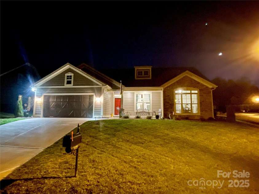 3100 Glacier Court, Gastonia, NC 28056.  MLS# CAR4210491, YatesRealty ID 17997. Front view