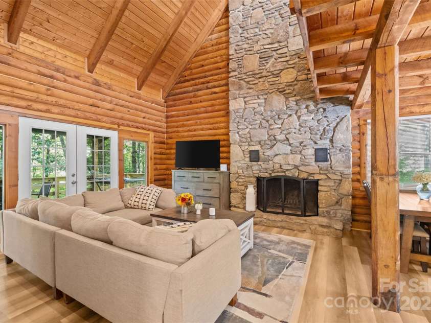 214&212 McKenzie Way, Old Fort, NC 28762.  MLS# CAR4266940, YatesRealty ID 180. Main Cabin