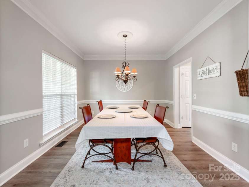 537 Montgrove Place, Concord, NC 28027.  MLS# CAR4266019, YatesRealty ID 18003. Dining Room off entry and kitchen