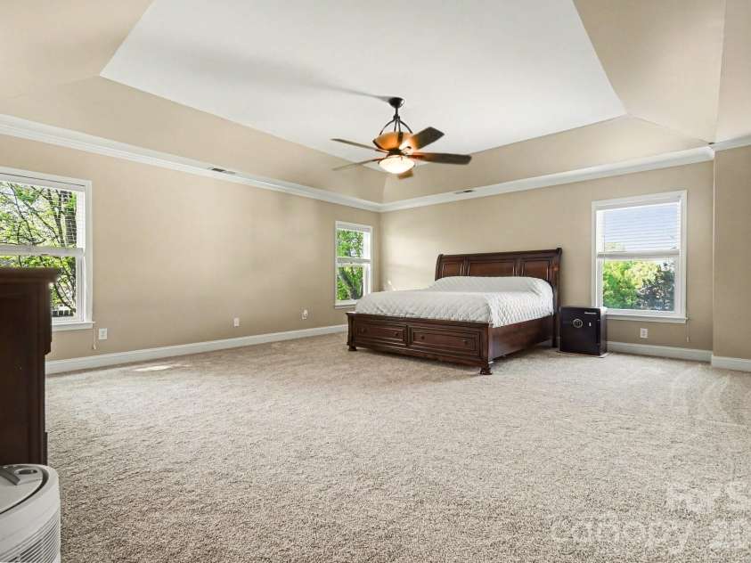 230 Lylic Woods Drive, Fort Mill, SC 29715.  MLS# CAR4375765, YatesRealty ID 18011. Huge Primary Bedroom