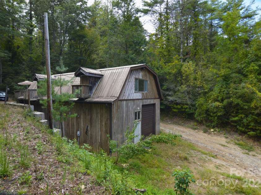 140 Ivy Trails Road, Weaverville, NC 28787.  MLS# CAR4228155, YatesRealty ID 18018. View from up the hill