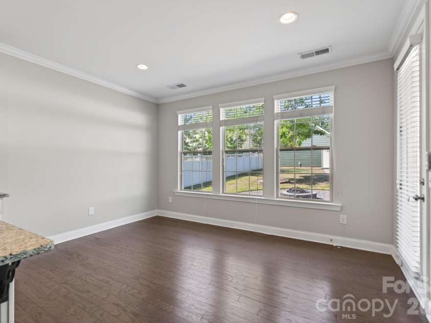 208 Helton Lane, Fort Mill, SC 29708.  MLS# CAR4368542, YatesRealty ID 18018. Dining Area off Kitchen