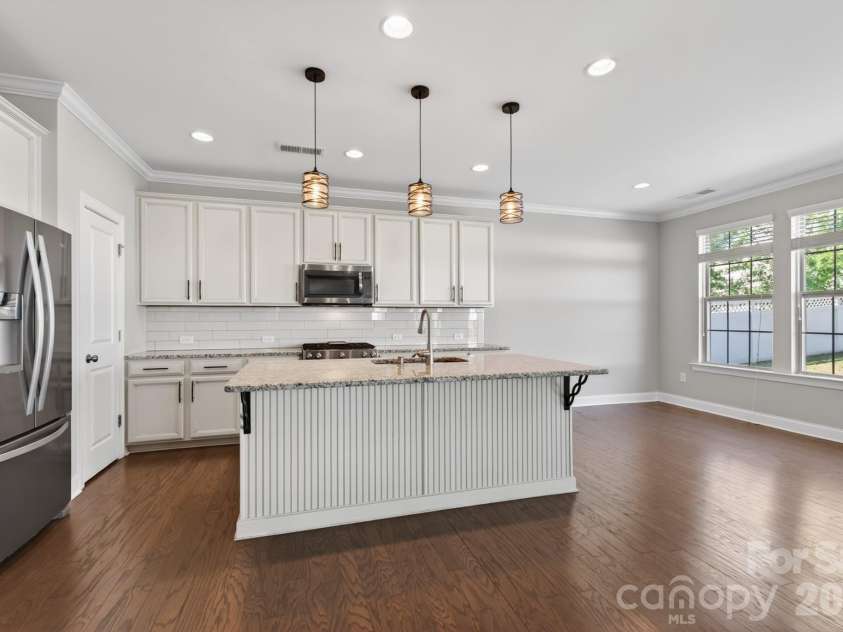 208 Helton Lane, Fort Mill, SC 29708.  MLS# CAR4368542, YatesRealty ID 18018. Kitchen and Dining Area