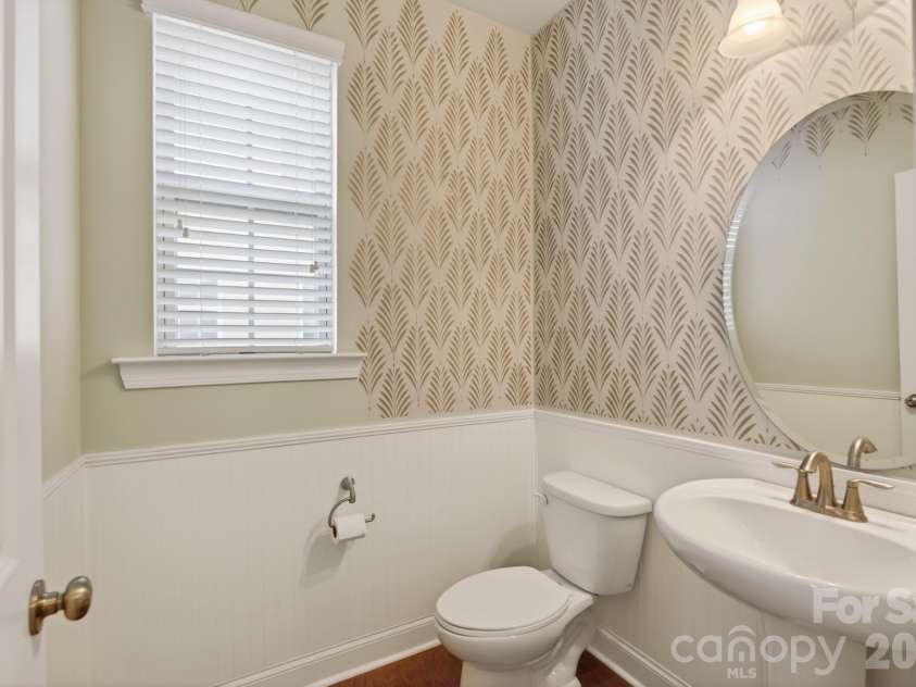 208 Helton Lane, Fort Mill, SC 29708.  MLS# CAR4368542, YatesRealty ID 18018. Main Level Powder Room