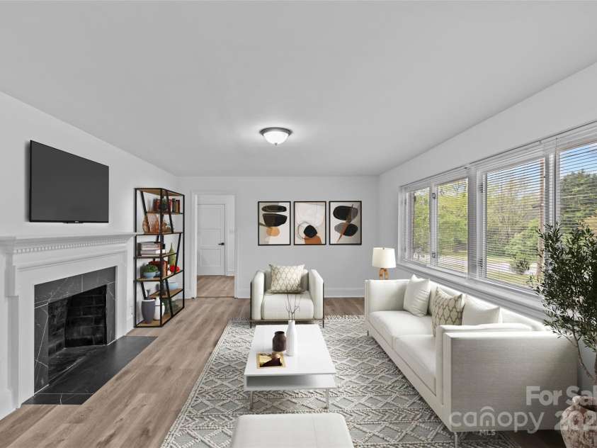 1601 Gambia Street, Charlotte, NC 28208.  MLS# CAR4245420, YatesRealty ID 18019. Digitally staged