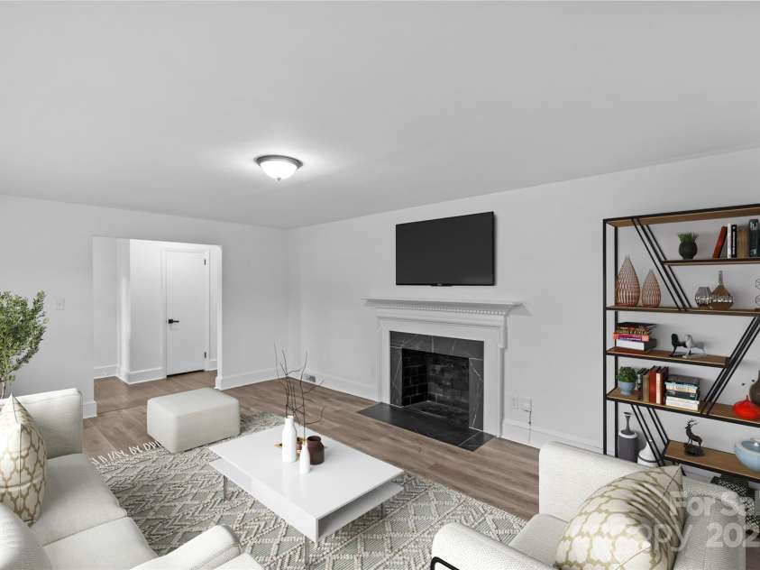 1601 Gambia Street, Charlotte, NC 28208.  MLS# CAR4245420, YatesRealty ID 18019. Digitally staged