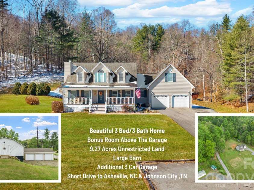 2581 Double Island Road, Burnsville, NC 28740.  MLS# CAR4320527, YatesRealty ID 18023. 