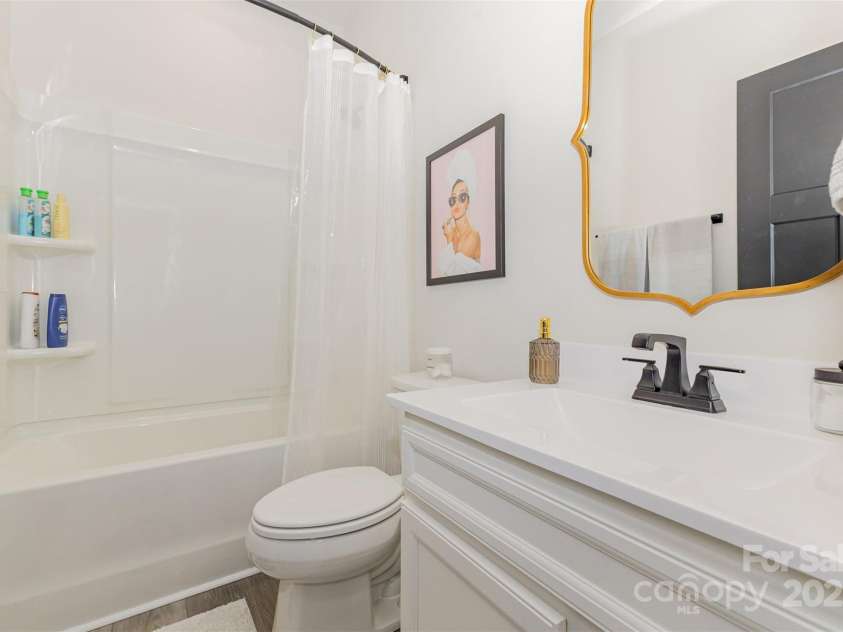 2203 Autumn Olive Lane, Stallings, NC 28104.  MLS# CAR4266791, YatesRealty ID 18025. Hall bath