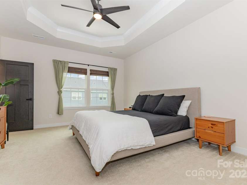 2203 Autumn Olive Lane, Stallings, NC 28104.  MLS# CAR4266791, YatesRealty ID 18025. Primary bedroom