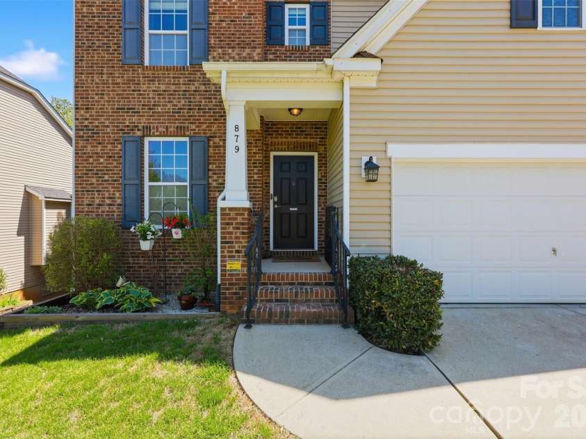 879 Ivy Trail Way, Fort Mill, SC 29715.  MLS# CAR4363773, YatesRealty ID 18027. Front Door