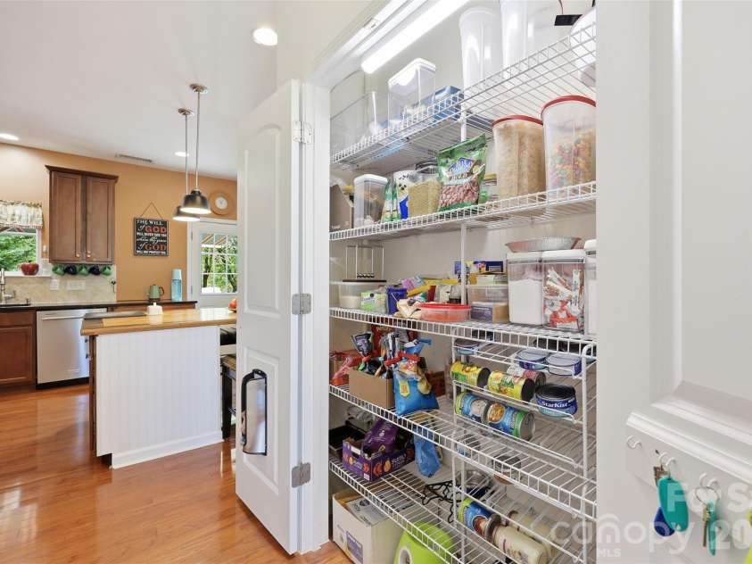 879 Ivy Trail Way, Fort Mill, SC 29715.  MLS# CAR4363773, YatesRealty ID 18027. Pantry