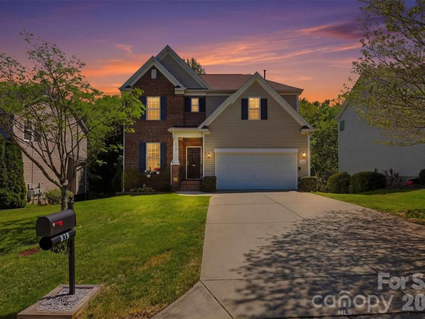 879 Ivy Trail Way, Fort Mill, SC 29715.  MLS# CAR4363773, YatesRealty ID 18027. Twilight View