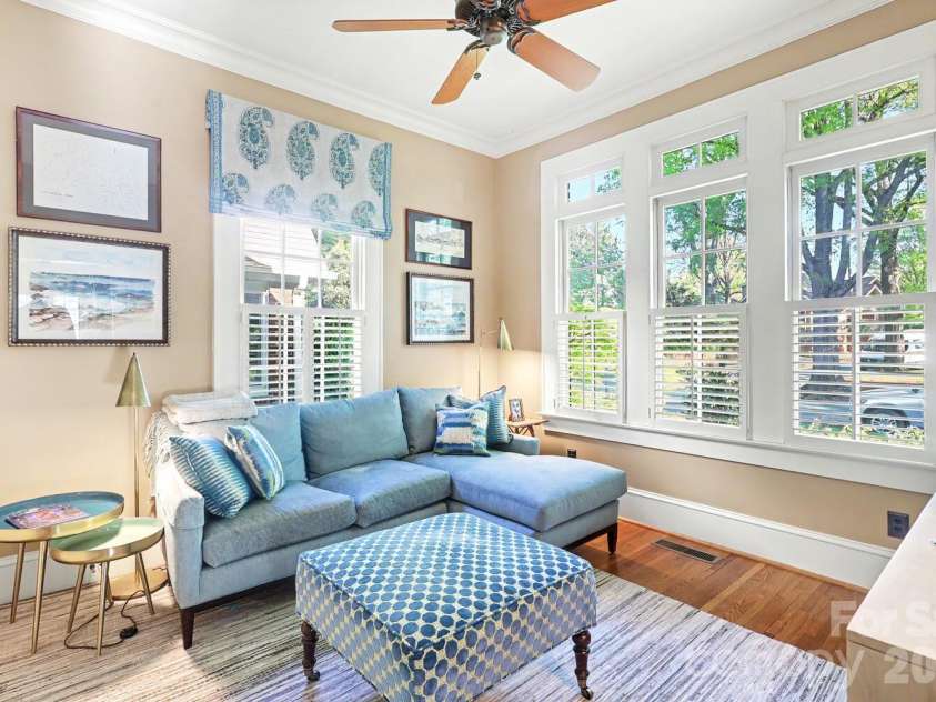 2317 Charlotte Drive, Charlotte, NC 28203.  MLS# CAR4368858, YatesRealty ID 18031. Den