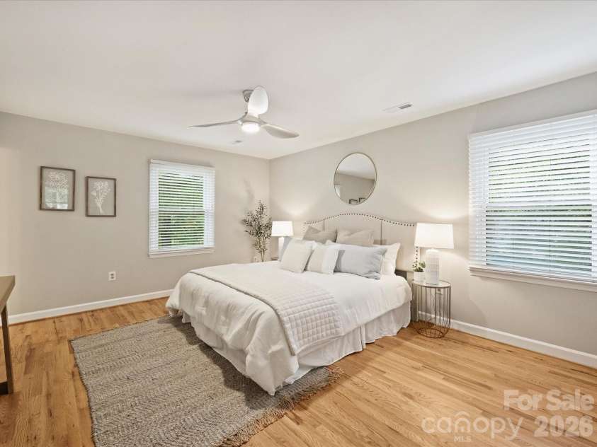 1909 Lawton Bluff Road, Charlotte, NC 28226.  MLS# CAR4372749, YatesRealty ID 18033. Primary Bedroom