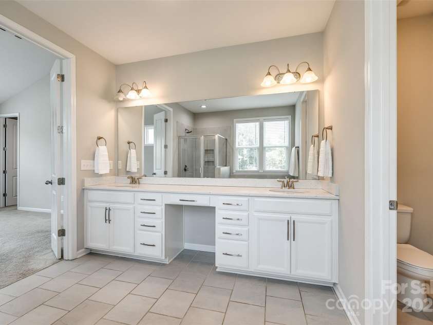 173 Morgans Branch Road, Belmont, NC 28012.  MLS# CAR4266195, YatesRealty ID 18036. Primary Bathroom