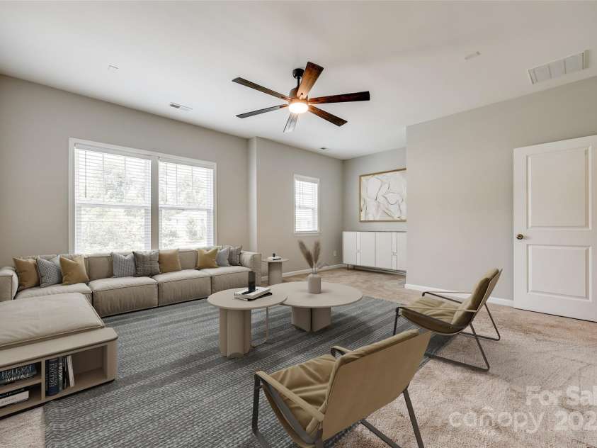 173 Morgans Branch Road, Belmont, NC 28012.  MLS# CAR4266195, YatesRealty ID 18036. Virtually staged bonus room