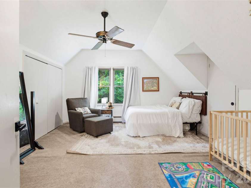 919 Country Club Drive, Cullowhee, NC 28723.  MLS# CAR4374654, YatesRealty ID 18038. Bedroom #2 upstairs includes 3 closets.