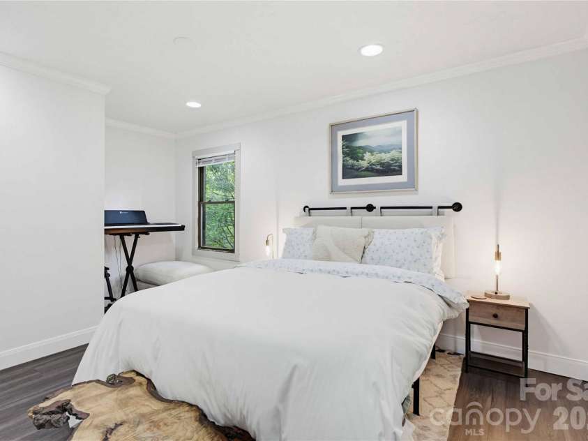 919 Country Club Drive, Cullowhee, NC 28723.  MLS# CAR4374654, YatesRealty ID 18038. Main level bedroom.