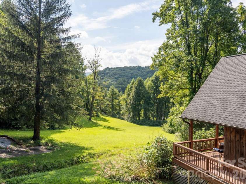 919 Country Club Drive, Cullowhee, NC 28723.  MLS# CAR4374654, YatesRealty ID 18038. View from apartment balcony.