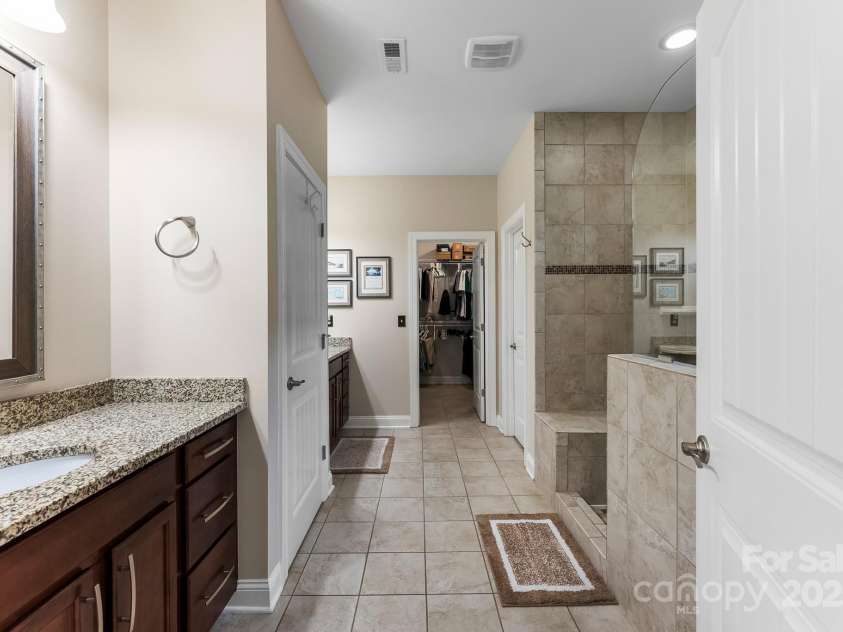 708 Ardent Trail, Belmont, NC 28012.  MLS# CAR4267036, YatesRealty ID 18047. Primary bathroom