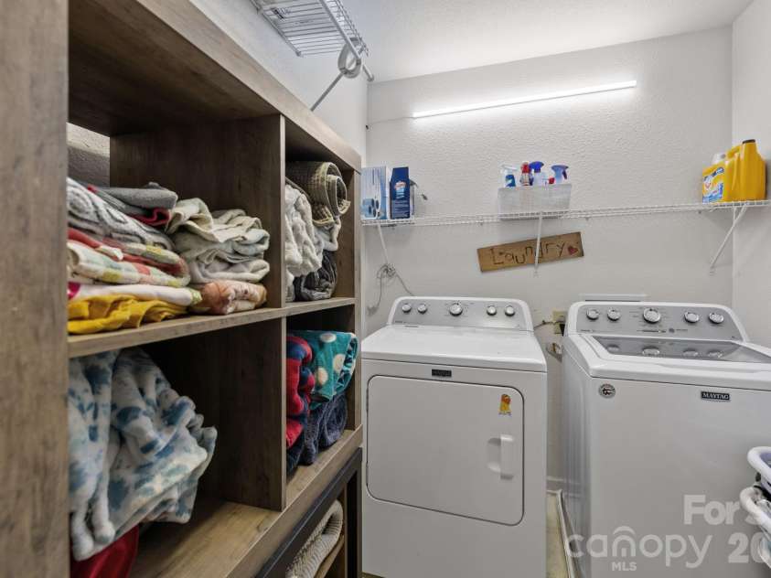 4017 Sherri Lane, Fort Mill, SC 29715.  MLS# CAR4367528, YatesRealty ID 18048. Laundry room