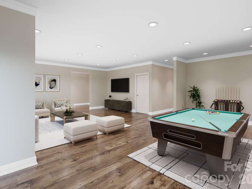 9407 Inverness Bay Road, Charlotte, NC 28278.  MLS# CAR4375072, YatesRealty ID 18050. Basement - Virtually staged