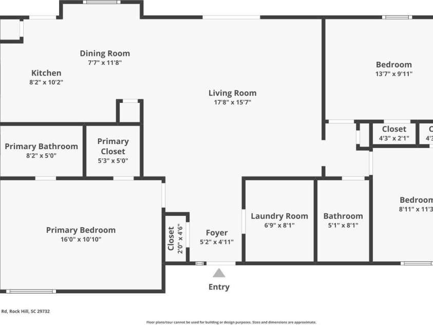 2009 Pinevalley Road, Rock Hill, SC 29732.  MLS# CAR4261229, YatesRealty ID 18052. 