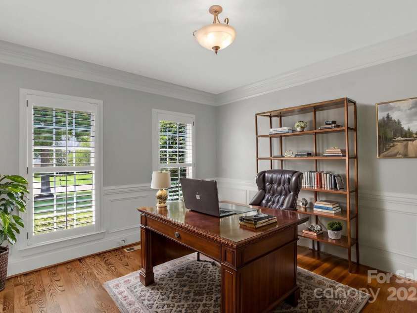 9008 Skipaway Drive, Waxhaw, NC 28173.  MLS# CAR4244086, YatesRealty ID 18063. Office/Formal Living