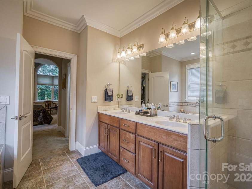 9002 Fair Oak Drive, Sherrills Ford, NC 28673.  MLS# CAR4260836, YatesRealty ID 18065. Primary bathroom
