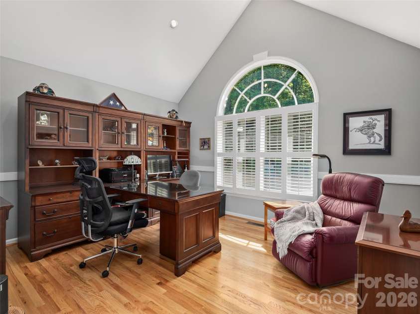 126 Stonebridge Drive, Hendersonville, NC 28739.  MLS# CAR4374699, YatesRealty ID 18072. Study/Office