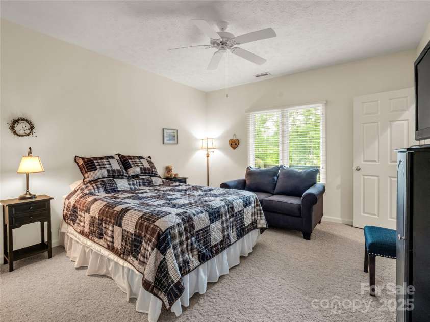 11 Wedge Court, Hendersonville, NC 28739.  MLS# CAR4260142, YatesRealty ID 18075. Lower level 3rd Bedroom