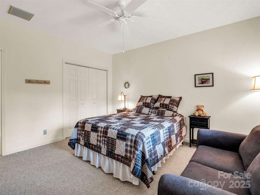 11 Wedge Court, Hendersonville, NC 28739.  MLS# CAR4260142, YatesRealty ID 18075. Lower level 3rd Bedroom