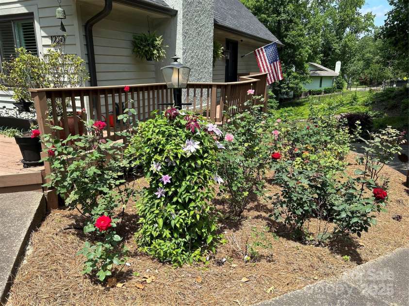 1220 20th Avenue Avenue, Hickory, NC 28601.  MLS# CAR4227872, YatesRealty ID 1808. Rose garden