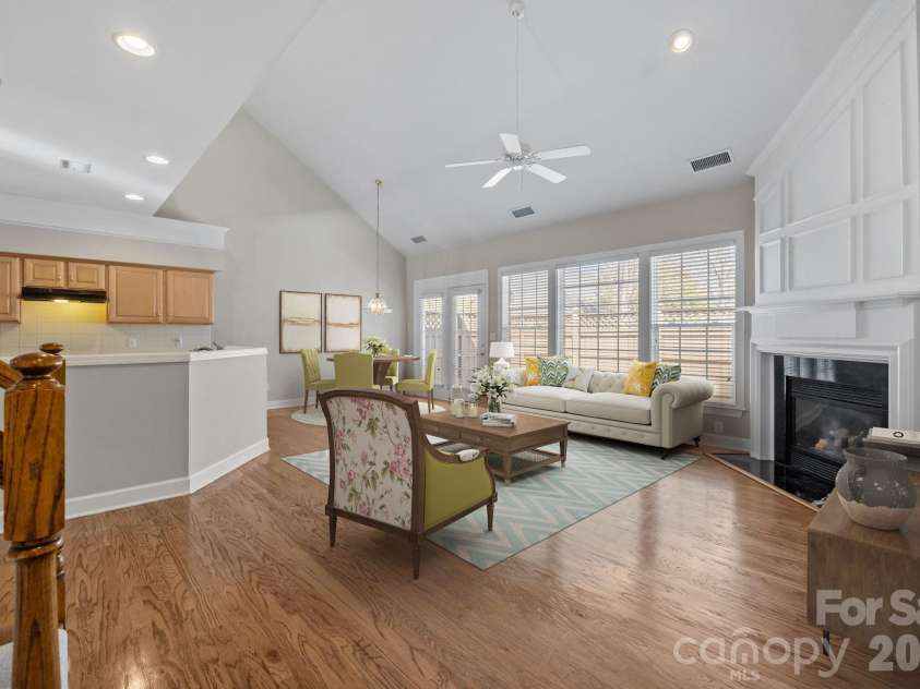 412 Eberle Way, Matthews, NC 28105.  MLS# CAR4363887, YatesRealty ID 18080. Virtually Staged 