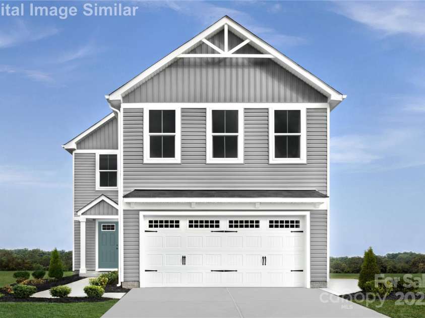 5220 McCallum Meadows Drive, Charlotte, NC 28216.  MLS# CAR4252096, YatesRealty ID 18081. Lily Elevation L.  Elevations may vary.  Illustrative purposes only. To be Built