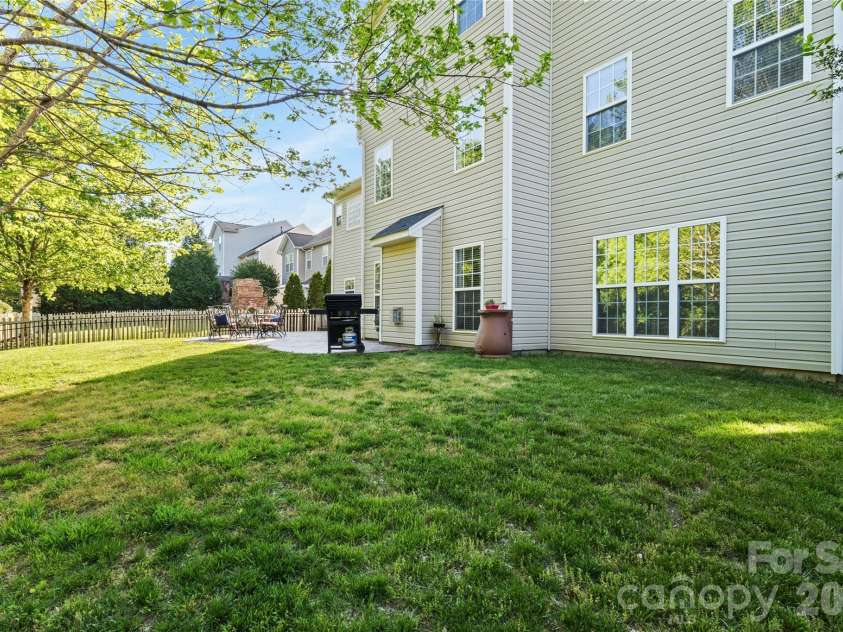 8458 Mossy Cup Trail, Harrisburg, NC 28075.  MLS# CAR4372770, YatesRealty ID 18086. Another View of the Rear of the house