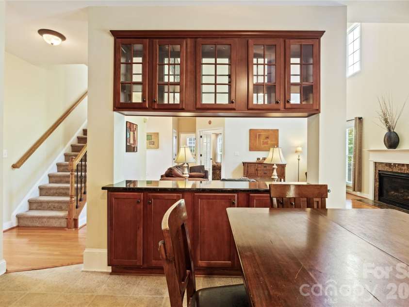 8458 Mossy Cup Trail, Harrisburg, NC 28075.  MLS# CAR4372770, YatesRealty ID 18086. Breakfast Area.